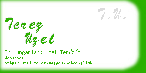 terez uzel business card